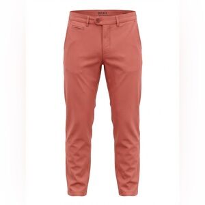 Brax Mens chino pants size 33 rust red color